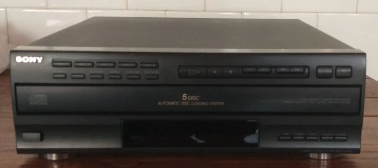 Toca Cds Sony - Modelo CDP-C505M - Foto 4