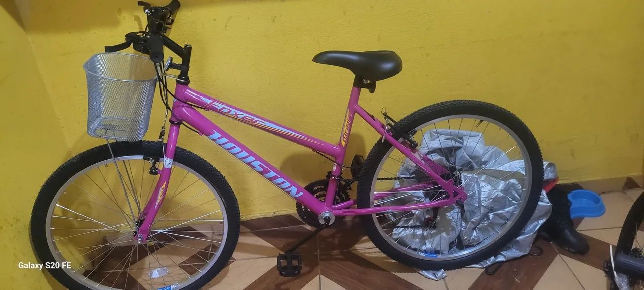 Bicicleta rosa