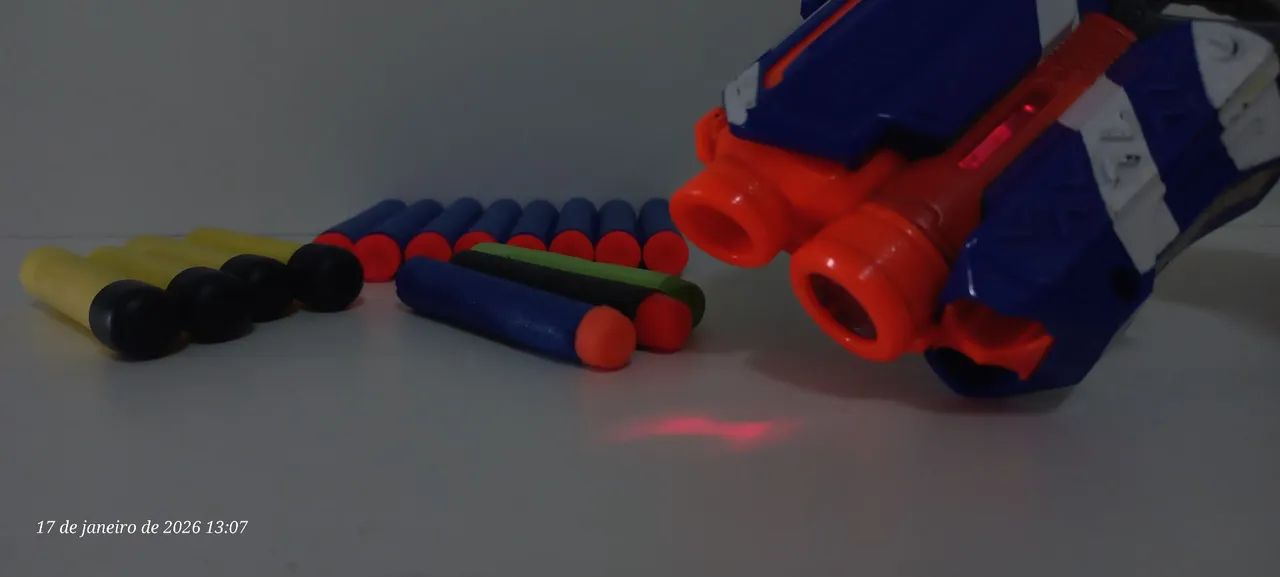 Nerf firestriker com mira da Hasbro - Foto 4