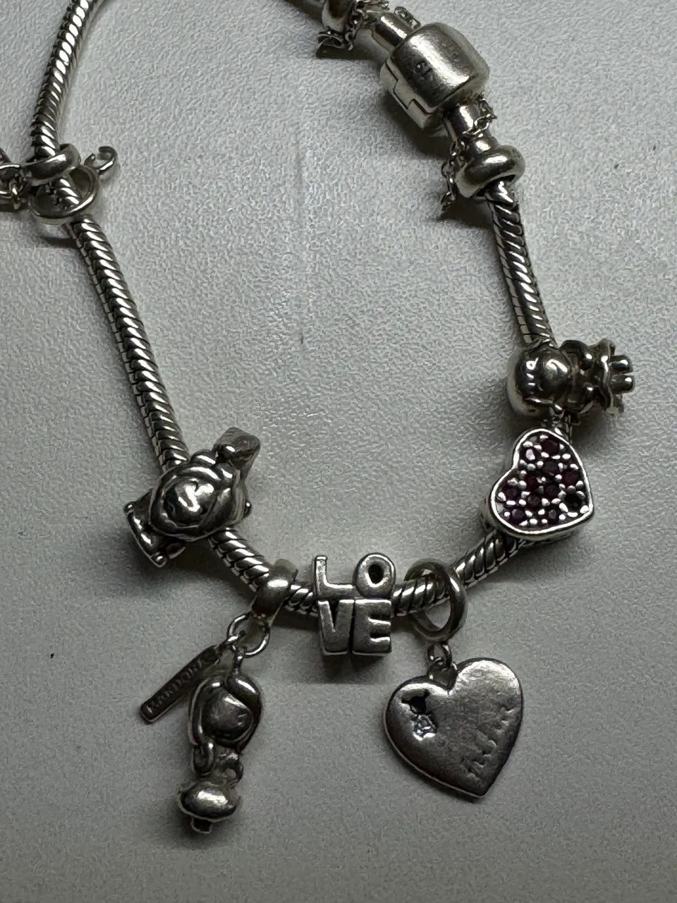 Pulseira life viva /com 7 pingentes originais vivara  - Foto 4