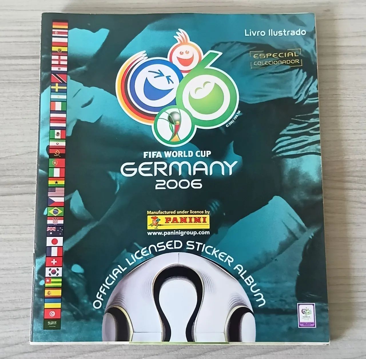 Álbum Figurinhas Copa FIFA 2006 INCOMPLETO Panini