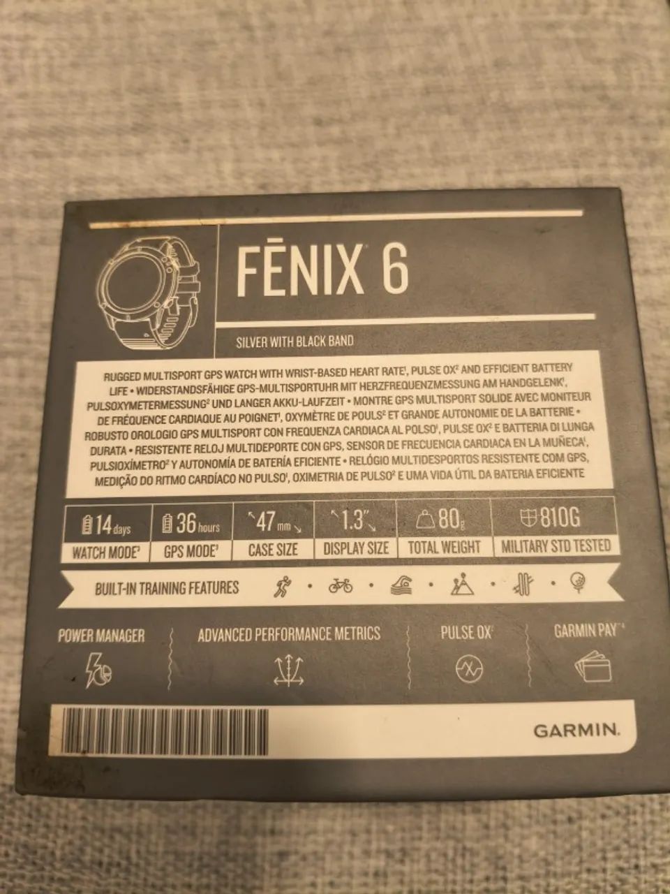 Vendo Relógio Garmin Fênix 6 - Foto 4