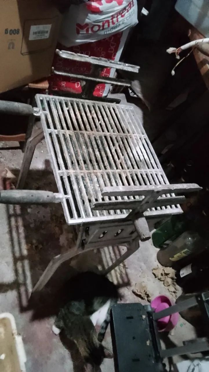 Churrasqueira de alumínio 