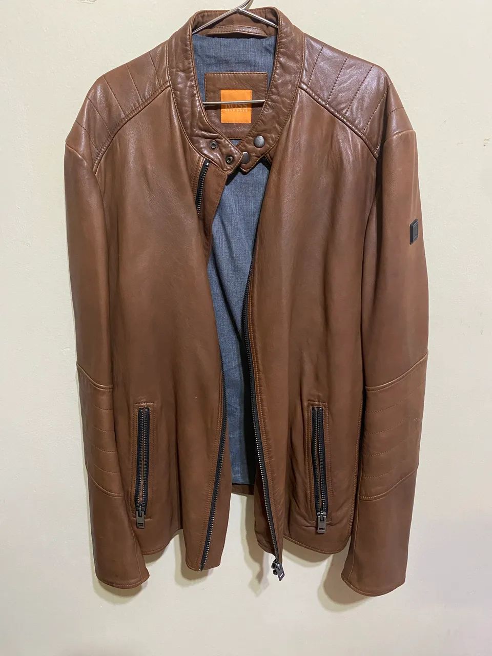 Jaqueta de couro Hugo Boss - Foto 3