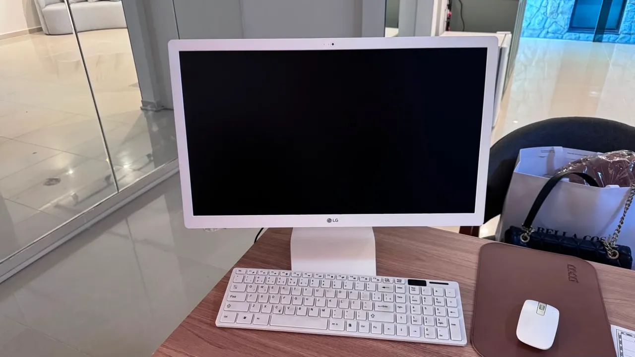 3 Computadores All In one (LG Branco) - Foto 3