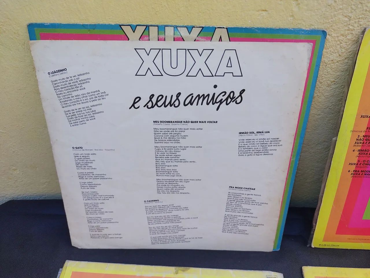 Xuxa e Seus Amigos LP disco de vinil, bom estado. - Foto 4