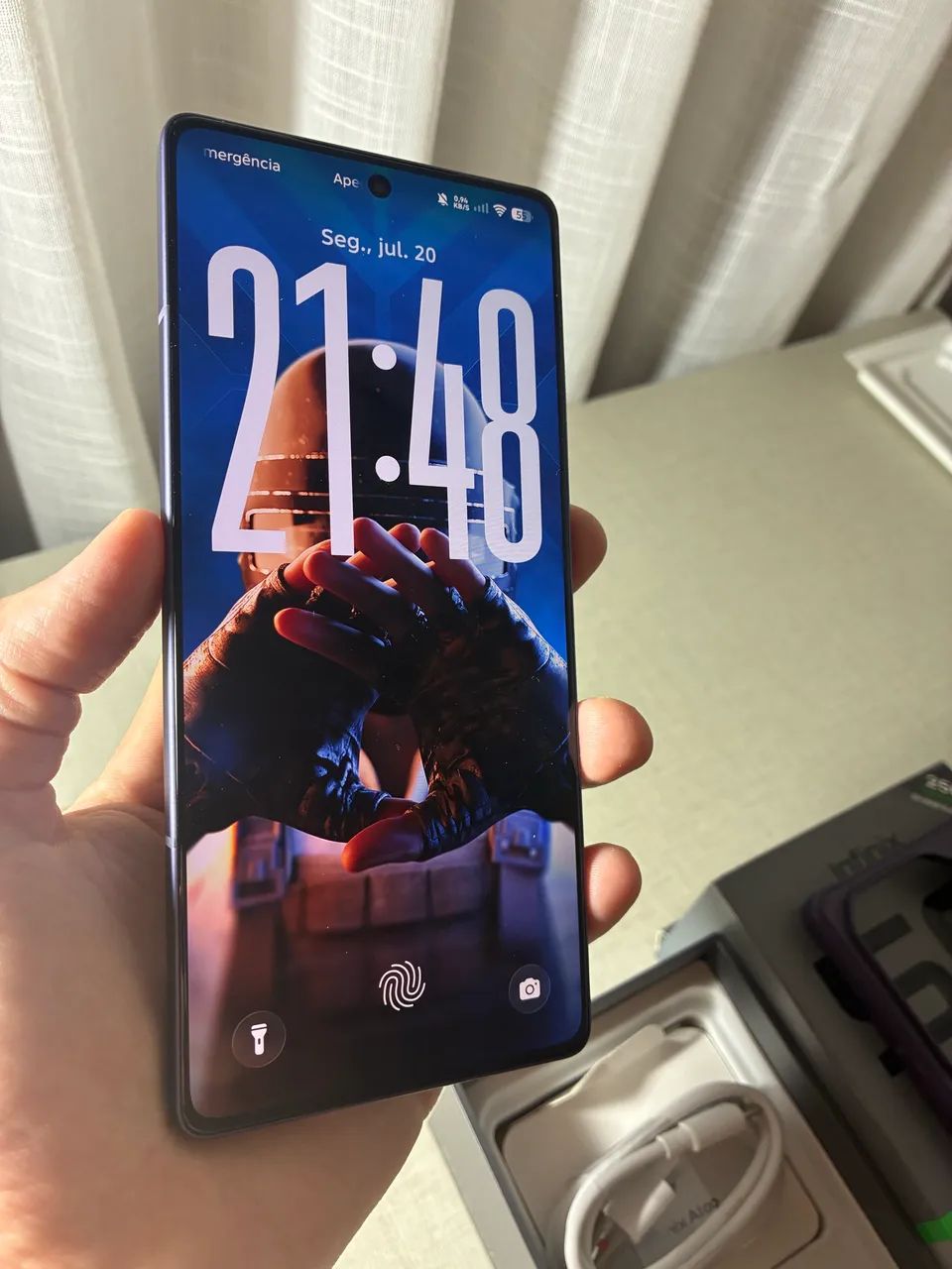 Vendo celular infinix note 50 pro 256gb roxo - Foto 4