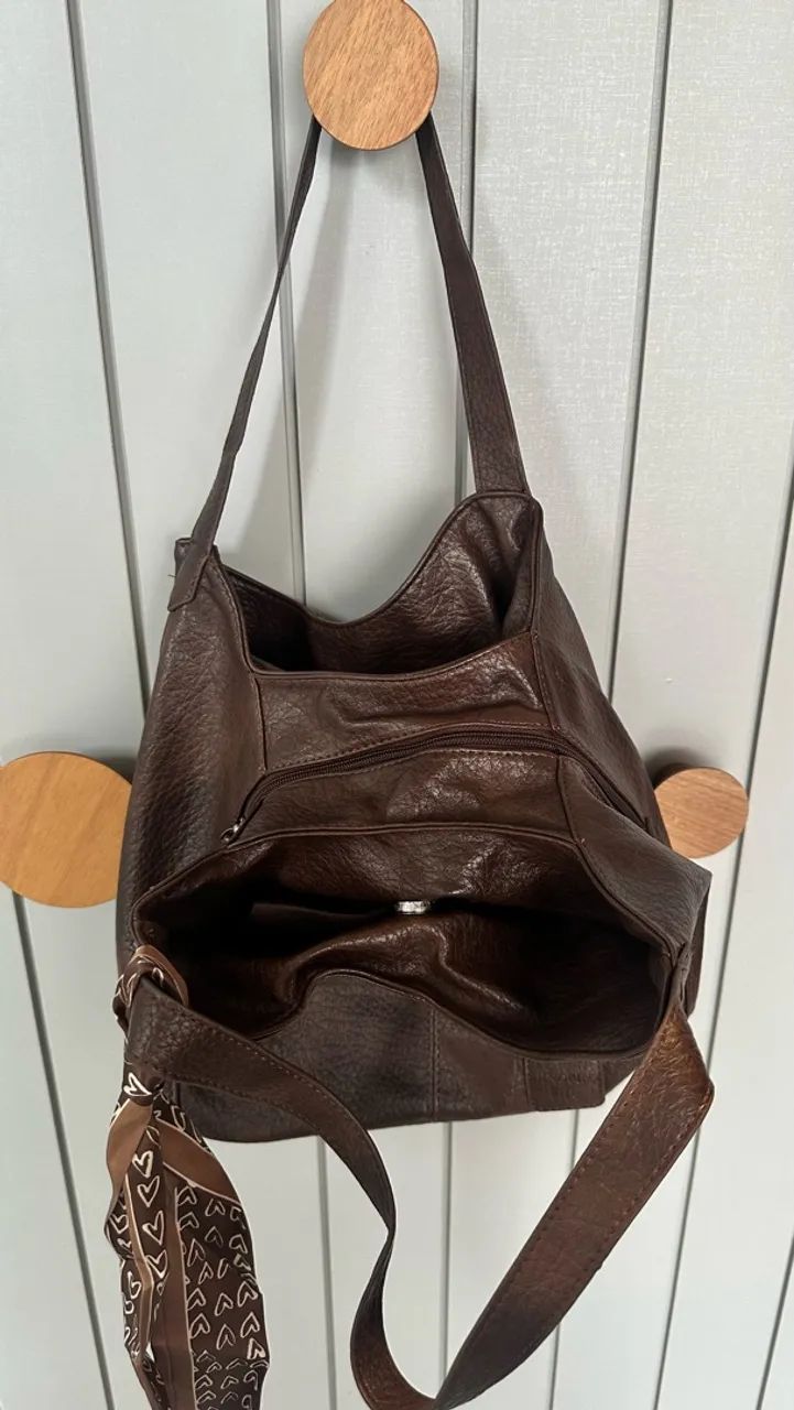 Bolsa marrom  - Foto 2