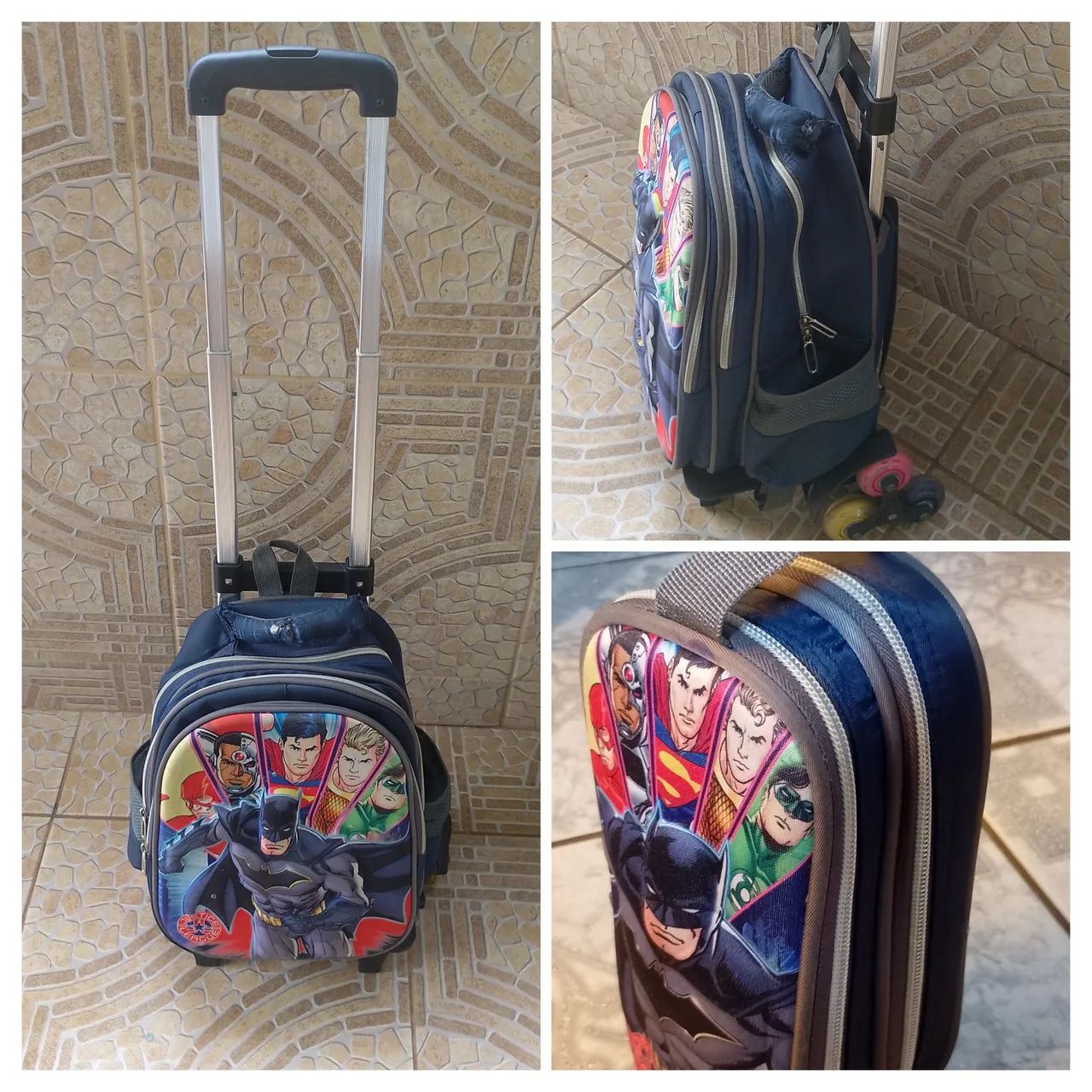 Mochila com rodinhas 