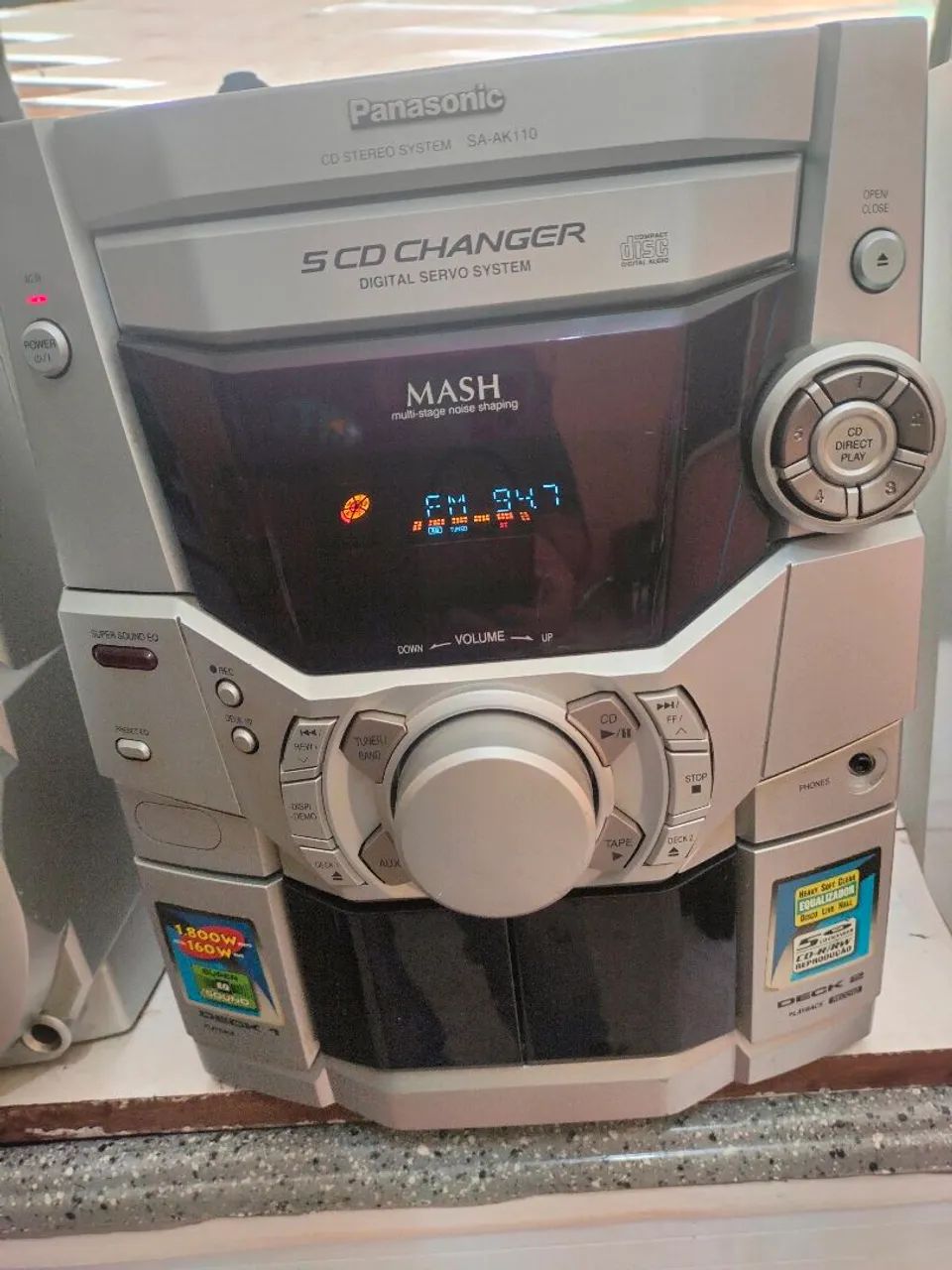 Micro system Panasonic SB-AK110 . Usado 