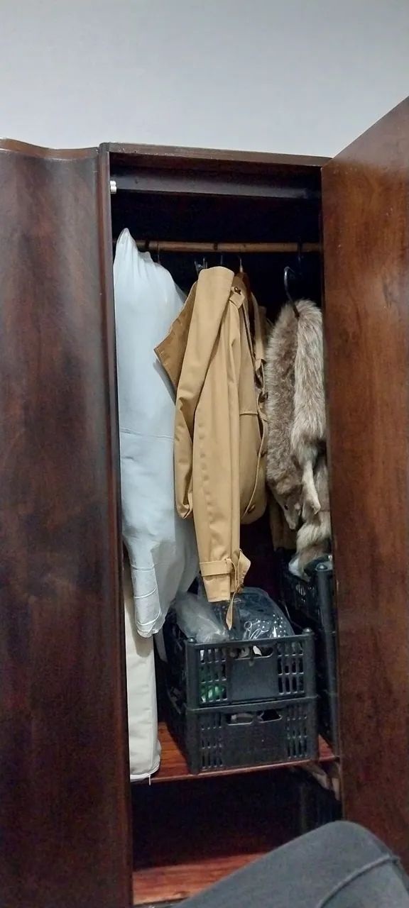 Guarda roupa antigo solteiro - Foto 2