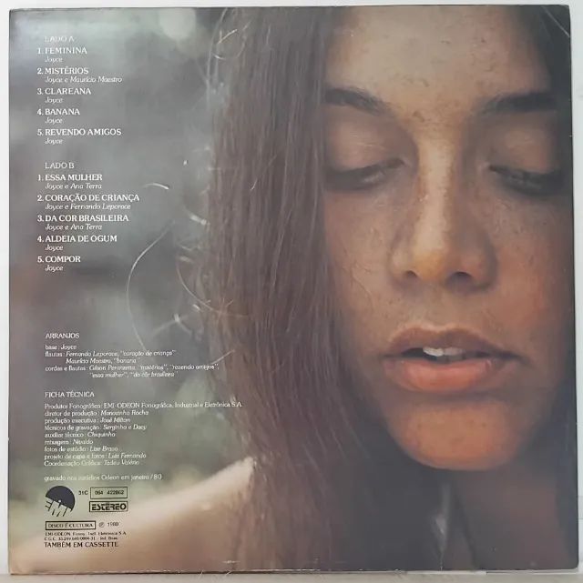 Lp - Joyce - Feminina - 1980 - Encarte - Foto 2