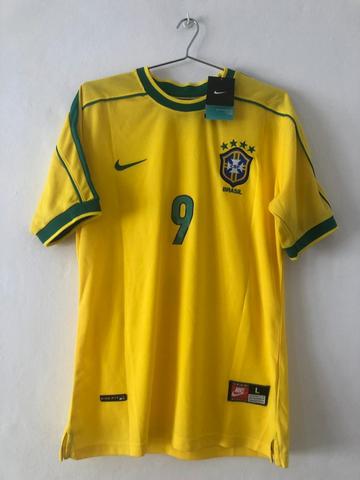 Camisa Ronaldo Seleção Brasileira Copa 1998