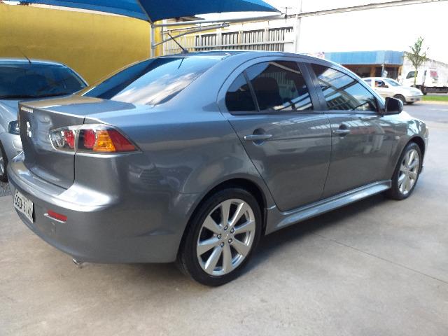 Lancer Automático CVT - Central Multimida - Bancos Caramelos - Pneus Novos - Foto 3