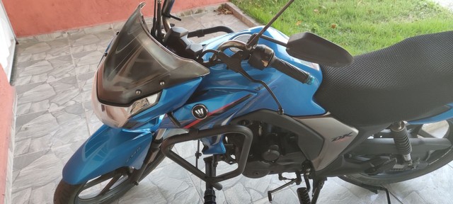 MOTO HAUJOE DK150 AZUL  MODELO 2019 