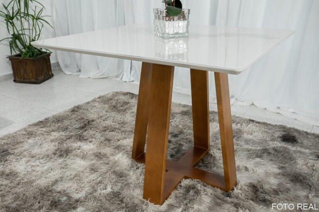 Mesa de Jantar Vitra 0.90x0.90 (RUF) - Foto 5