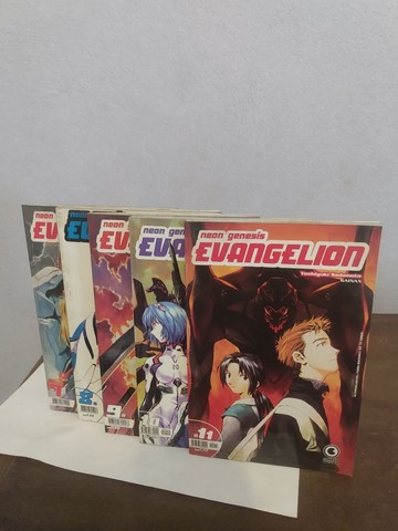 HQ Mangá Evangelion ( lote do 1 ao 11 ) - Foto 3