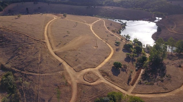 Barão do Império condomínio fazenda lote frete Lagoa  - Foto 5