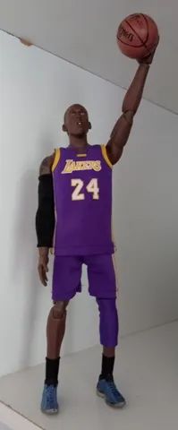 boneco nba kobe bryant todo articulado zerado - Foto 2