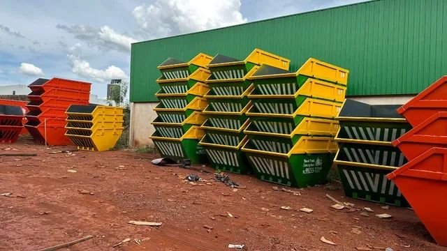 Caçambas para poli cacambas estacionaria, Container Almoxarifado e escritorio - Foto 5