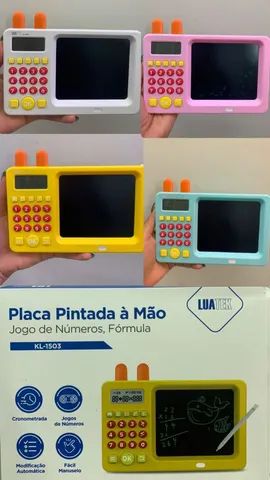 Lousa Educativa Infantil Com Jogos e Canetinha Para Desenhar. Entrega Grátis!  - Artigos infantis - Monte Castelo, São Luís 1255802787