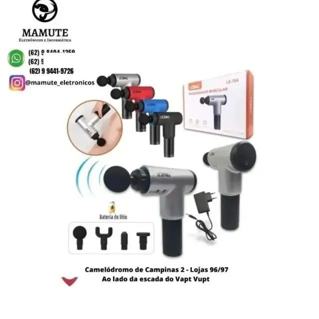 Massageador Muscular Elétrico Recarregável - Lelong