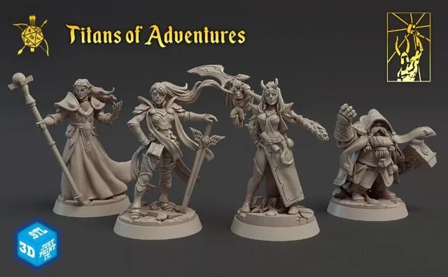 Miniaturas rpg, jogos, anime, filmes, etc - Foto 3