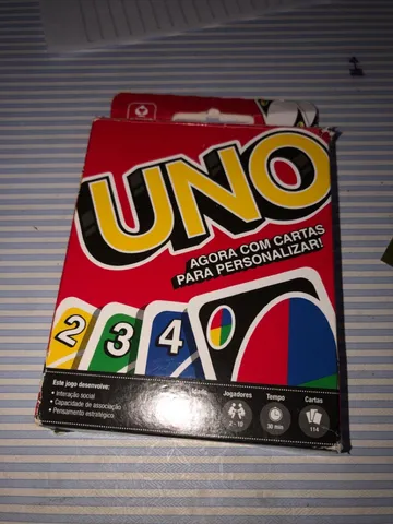 Jogo de Cartas - Uno All Wild - Uno - 112 cartas - 02 a 10 Jogadores -  Mattel - Ri Happy