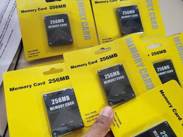 Memory Card 256 Mb Compatível Com Playstation 2 Ps2 Play 2 - Novo lacrado - Foto 6