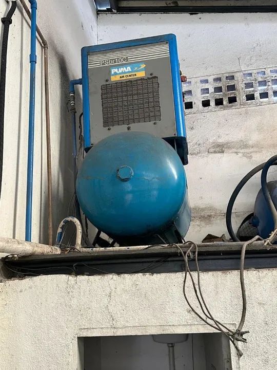 Cabine de pintura DMC + Plano aspirante + Compressor de parafuso com secadora PUMA - Foto 5