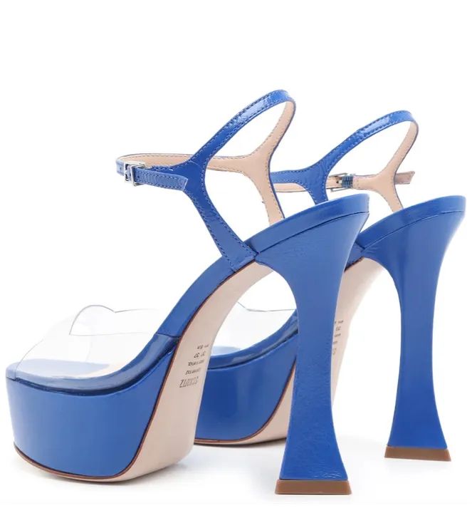 SANDÁLIA SCHUTZ BOLD ROYAL BLUE - Foto 3