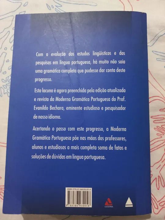 Livro Moderna gramática portuguesa - Foto 2
