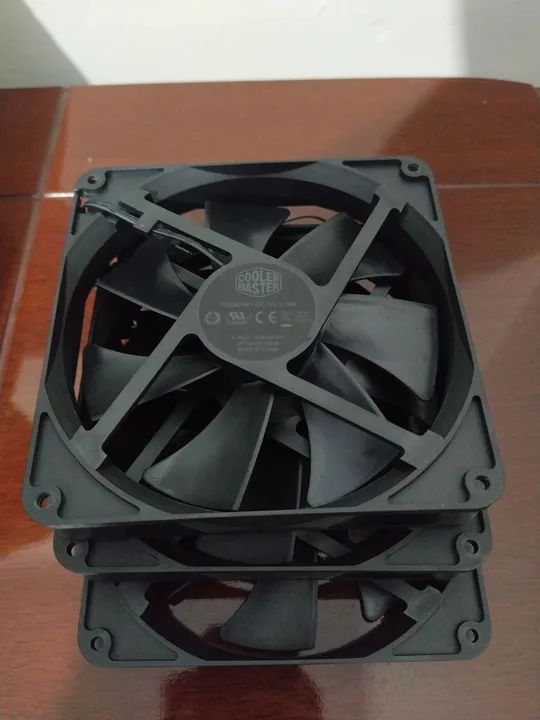 3 x Fan Cooler Master 140 mm - Foto 2
