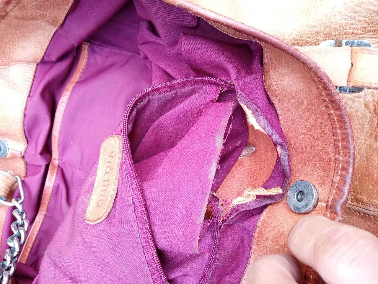 Bolsa de couro  - Foto 5