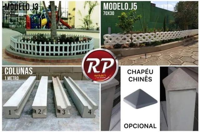 Grade Pré-Moldada Cimento Concreto  - Foto 4