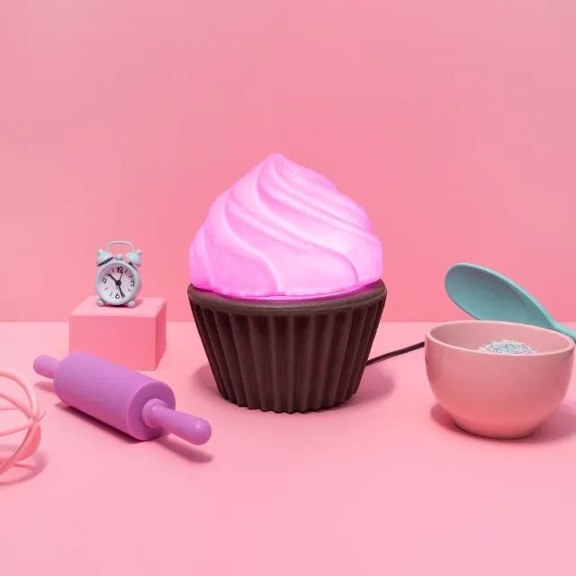 Luminária Cupcake Rosa