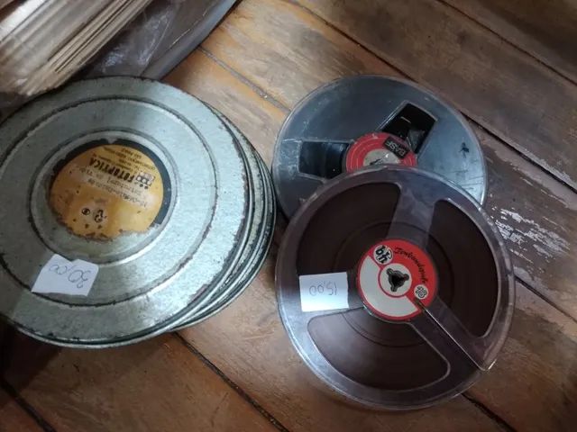 Rolos de filmes antigo 