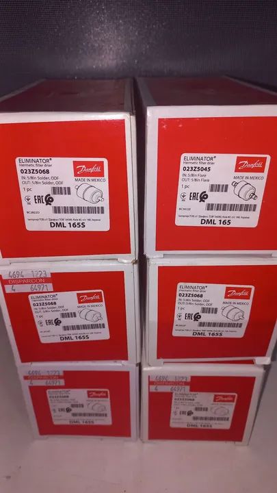 Filtro secador danfoss dml 165 solda 5/8 - Foto 3