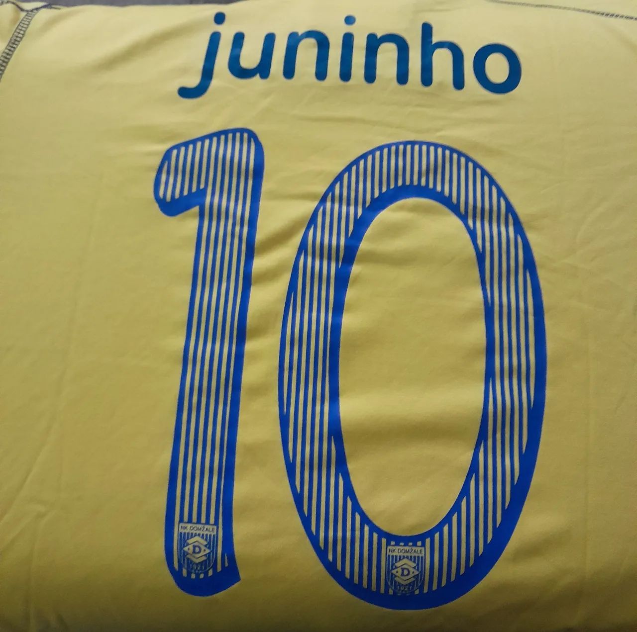 CAMISA NK DOMZALE ESLOVENIA LEGEA 2008 #10 JUNINHO DE JOGO NOVA FRETE GRATIS - Foto 6