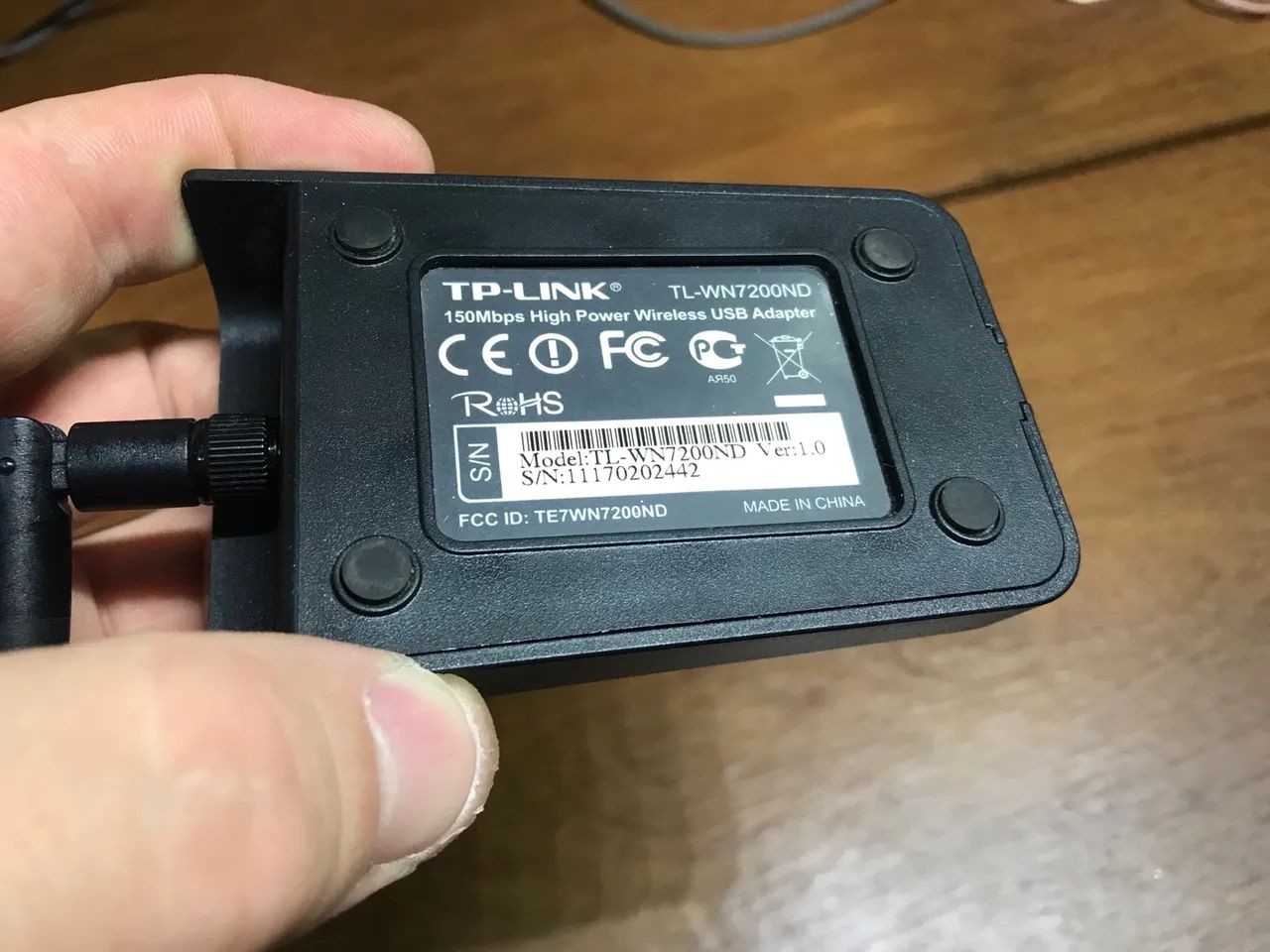 Adaptador WiFi TP-LINK TL-WN7200ND - Foto 3