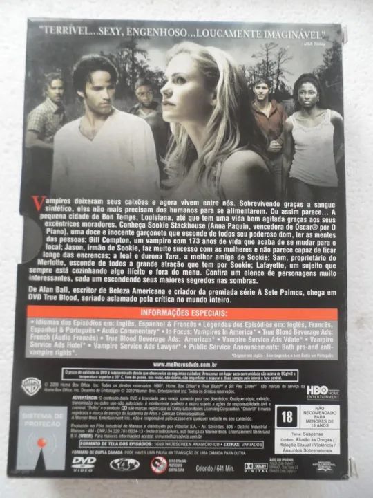 DVD Box True Blood primeira temporada completa 5 discos - Foto 2