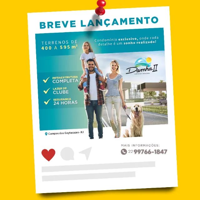 FIT - Terrenos Damha II - Pré Lançamento - 595m²