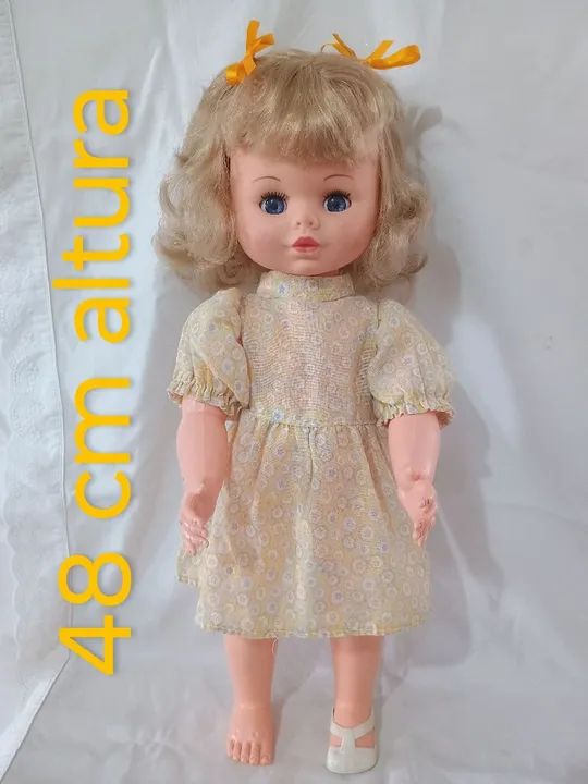 Boneca antiga da estrela perfeita só falta o chorinho