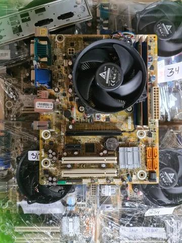 Kit 5 Placa Mãe H61-Lga155, Core i3 3ª Ger, 4gb, Ddr3, Hdmi C/ Espelho