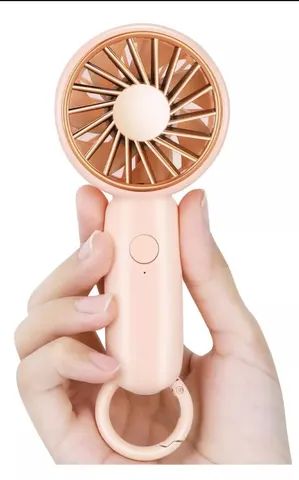 Mini ventilador de bolsa recarregável 