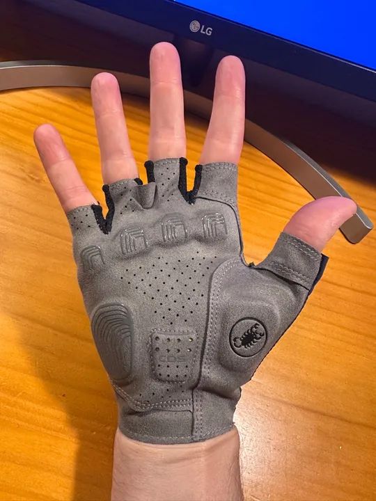 Luvas Castelli Premio Azul - Tam M - Novo - Foto 2