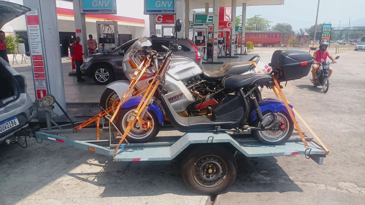 ALUGUEL CARRETINHA 3 MOTOS e QUADRICICULO