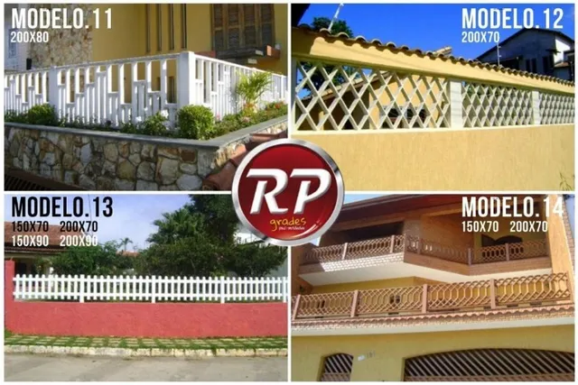 Grade Pré-Moldada Cimento Concreto