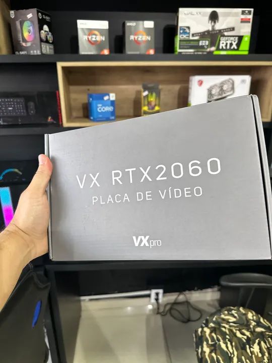 Placa de Vídeo VXpro RTX2060 OC PCI-E 6G EX0039