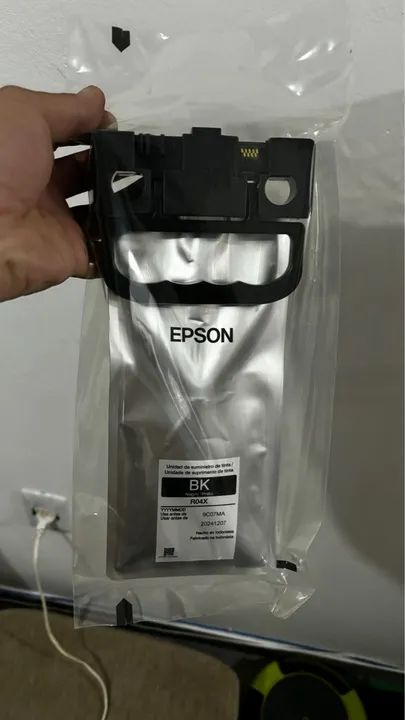Bolsa/cartucho Tinta Preta Original Setup Para Epson - Foto 2